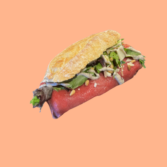 Carpaccio sandwich white
